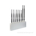 Est-808m Cell Phone Signal Jammer + Gps + Wifi + Walkie Talkie (8 Antennas)